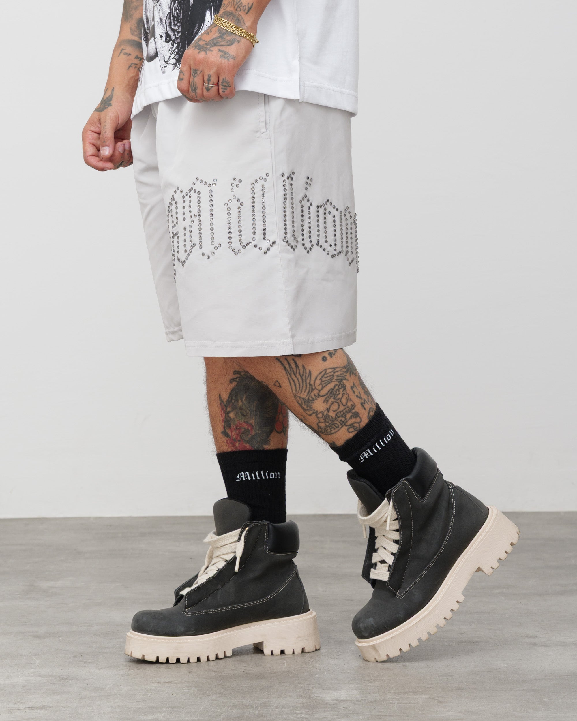 Shorts Tech Inox - Diamond Nero