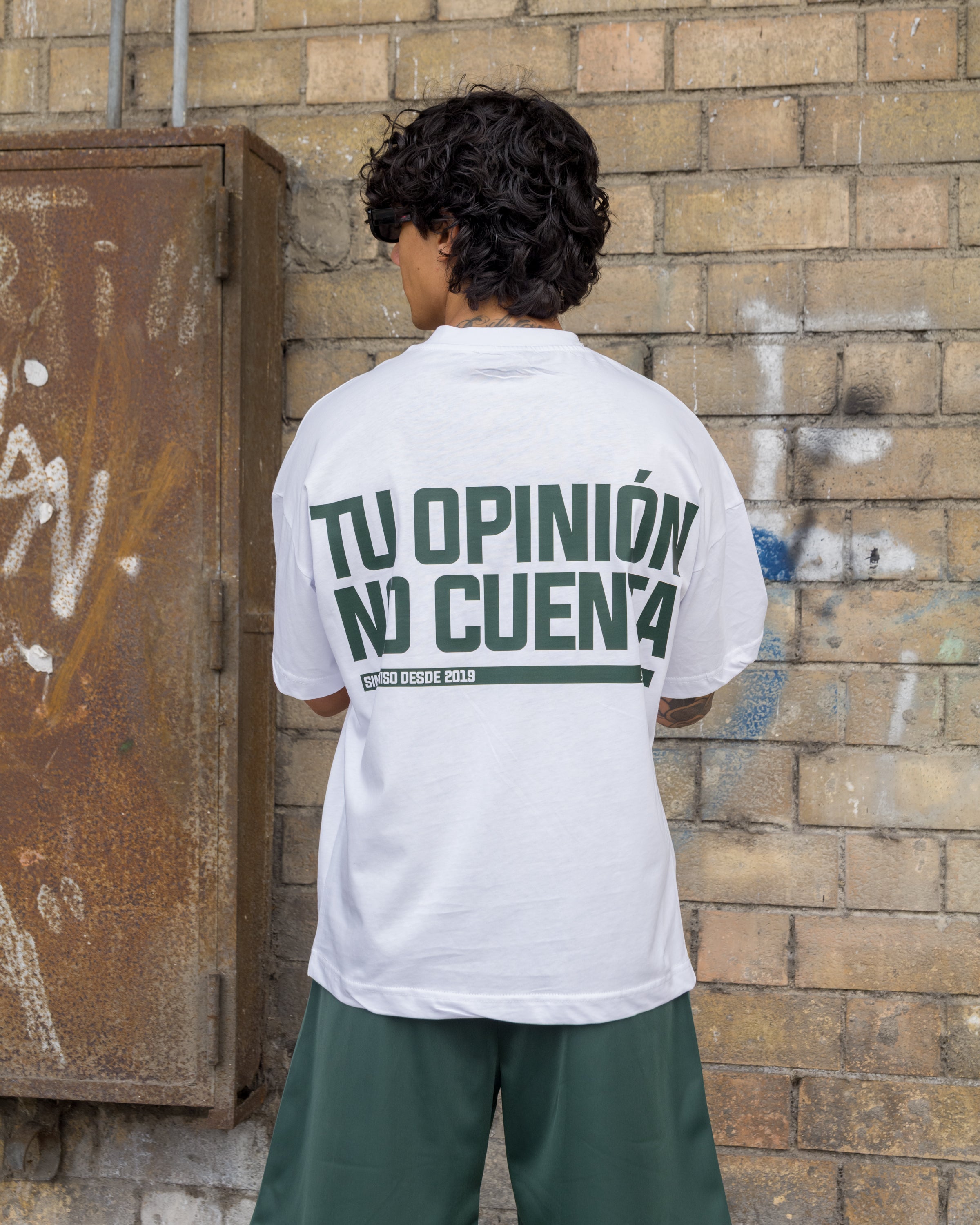No Cuenta White T-Shirt