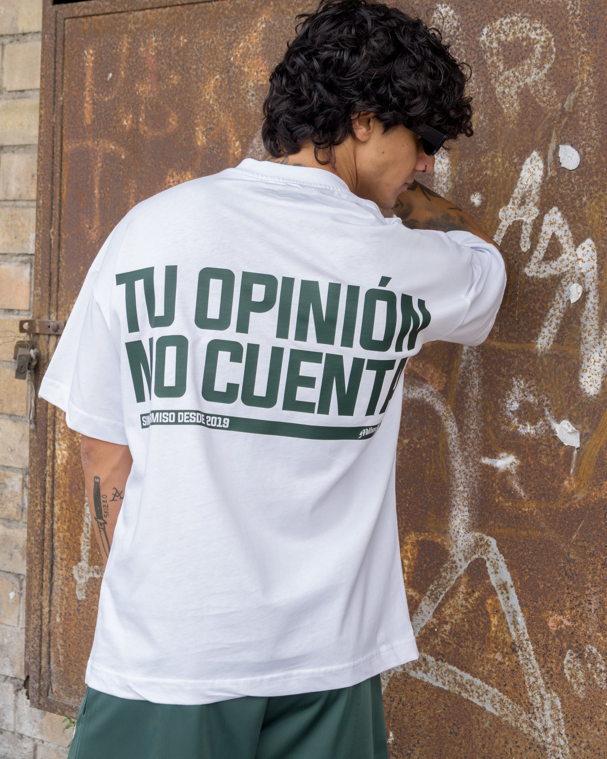 No Cuenta White T-Shirt