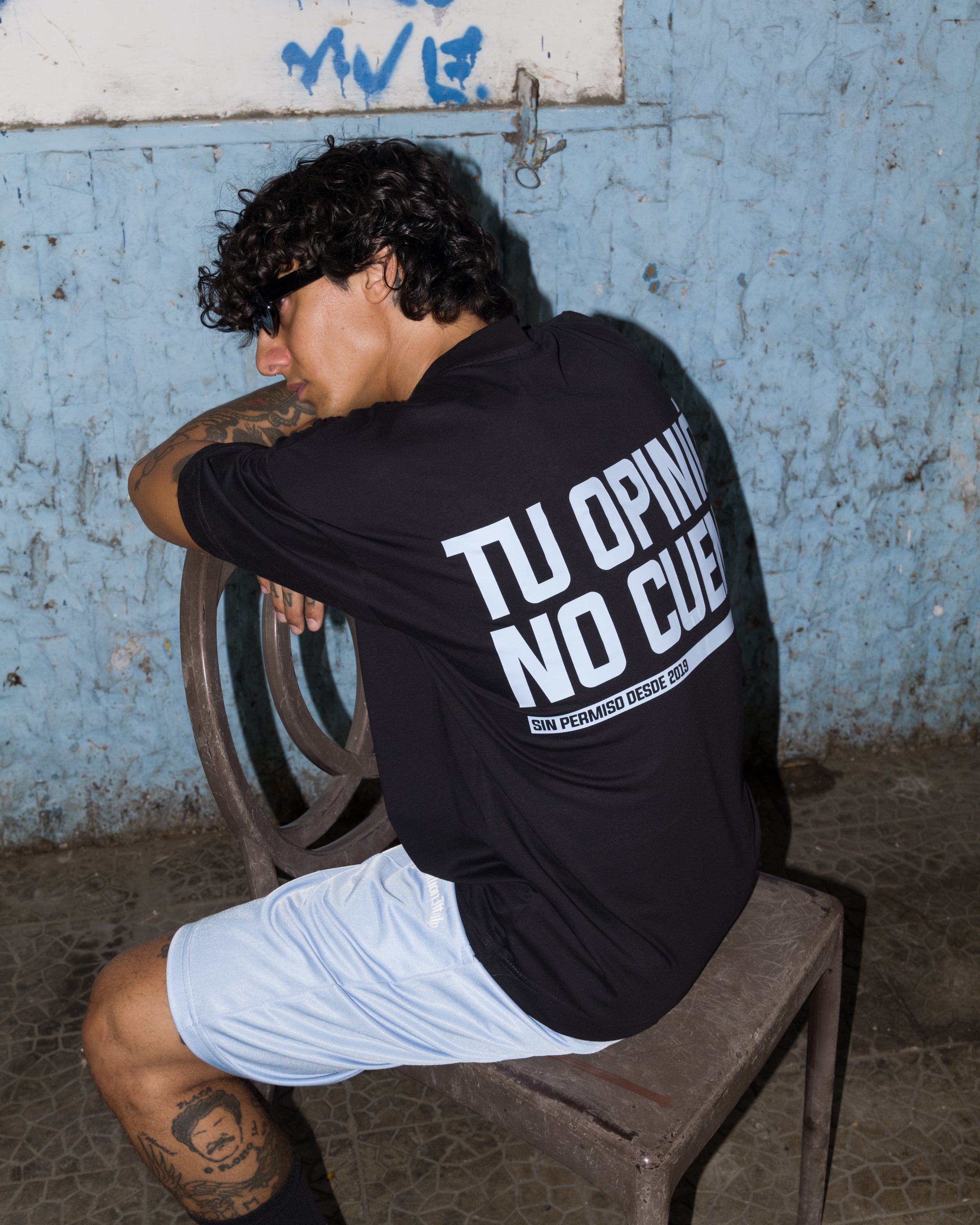 No Cuenta Black T-Shirt