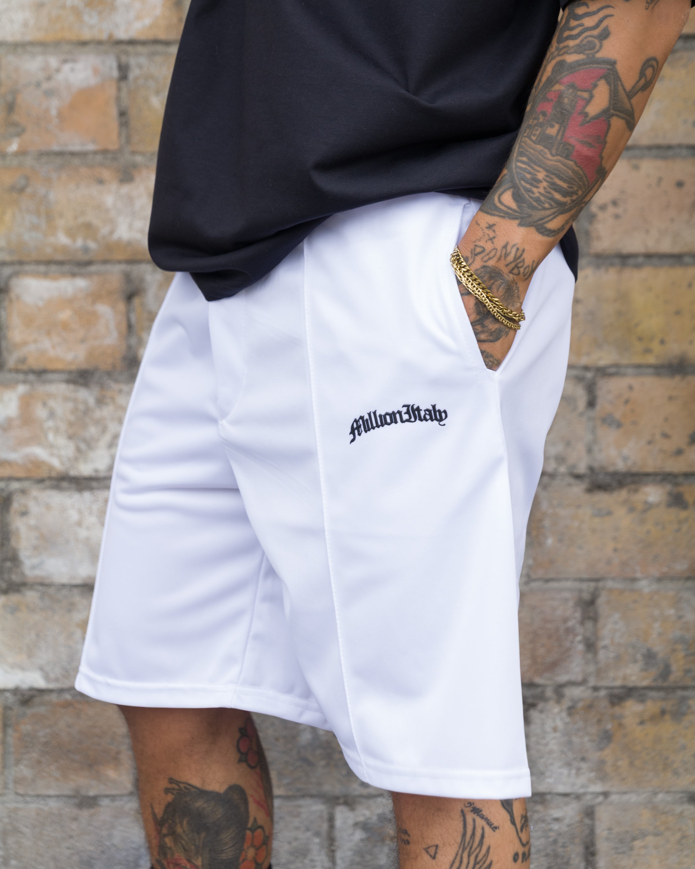 Sin Permiso White Shorts