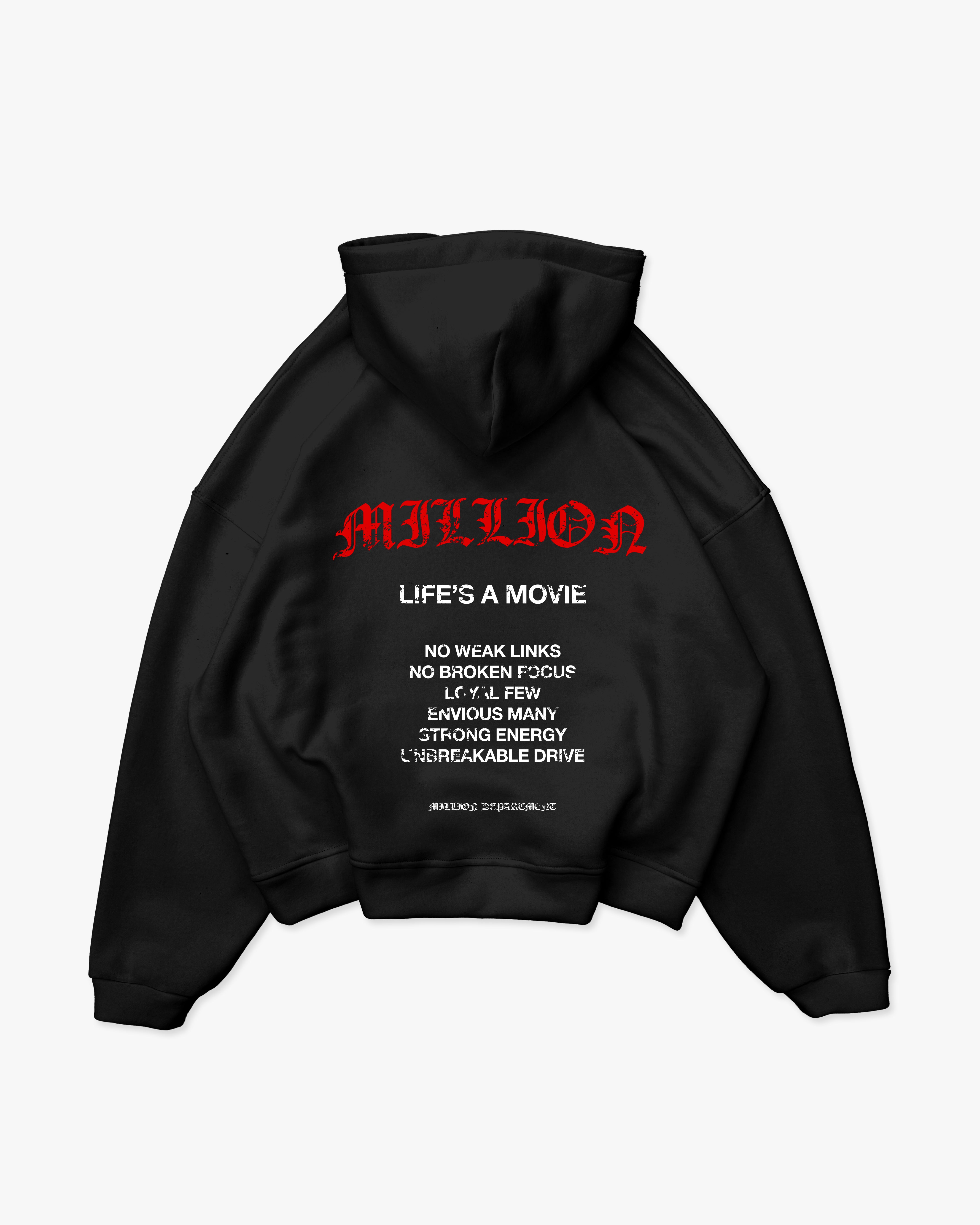 Hoodie Life's a Movie Black