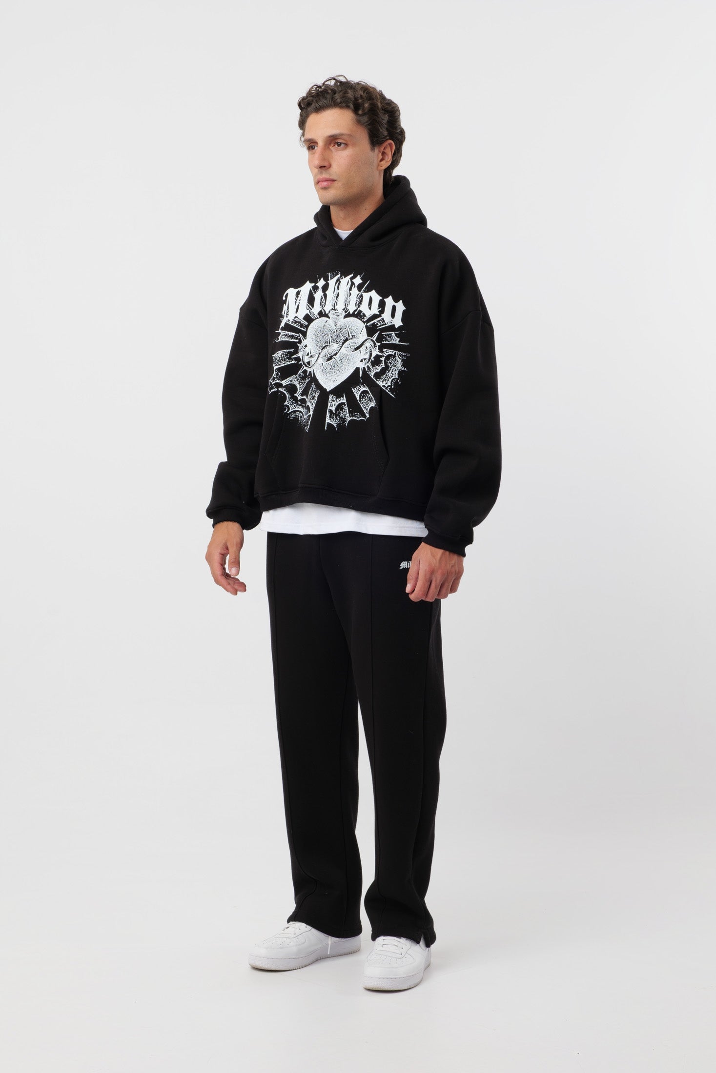 Hoodie Black Heart