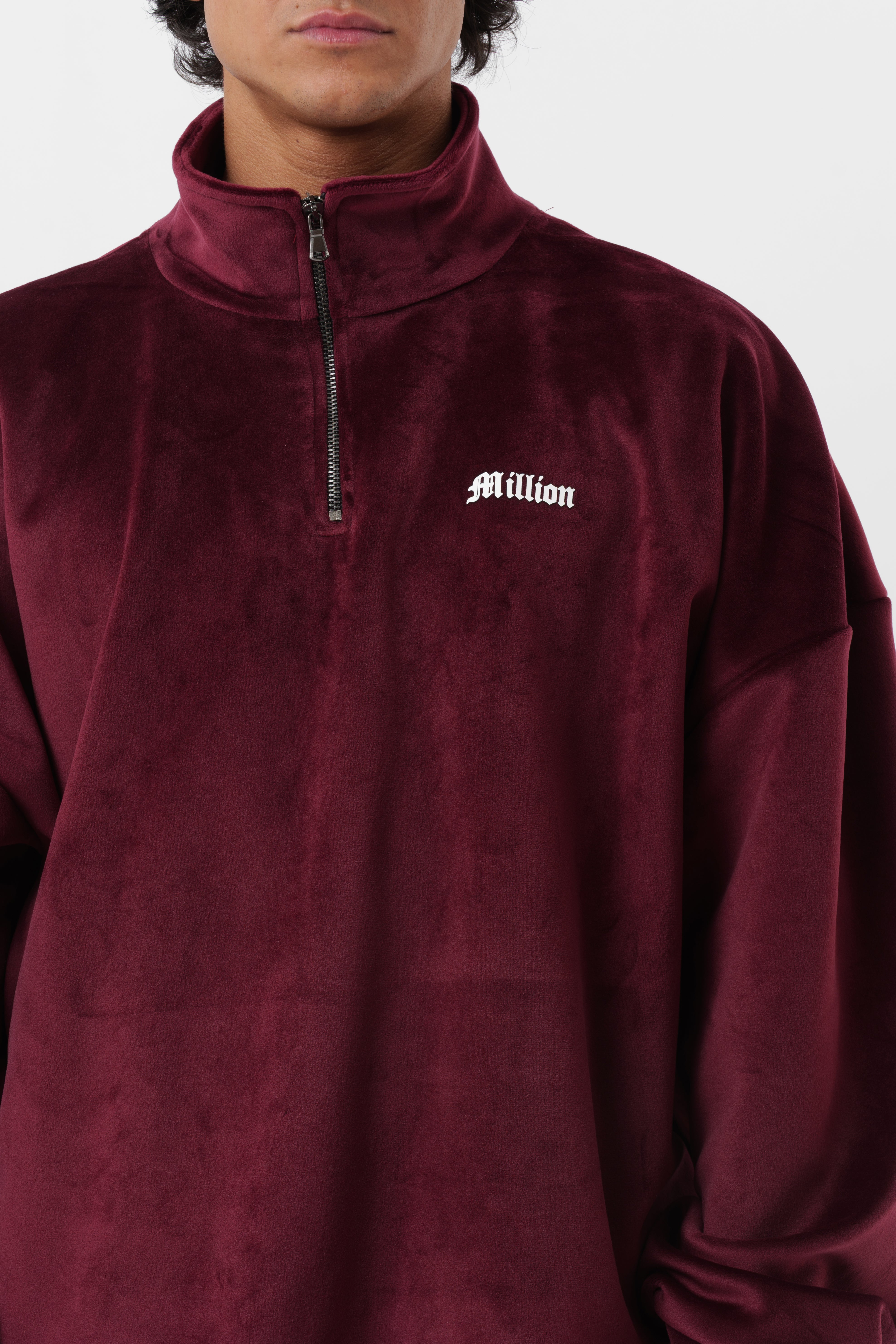 Tracksuit Velour Bordeaux