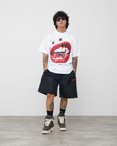 T-Shirt Lips Bianca