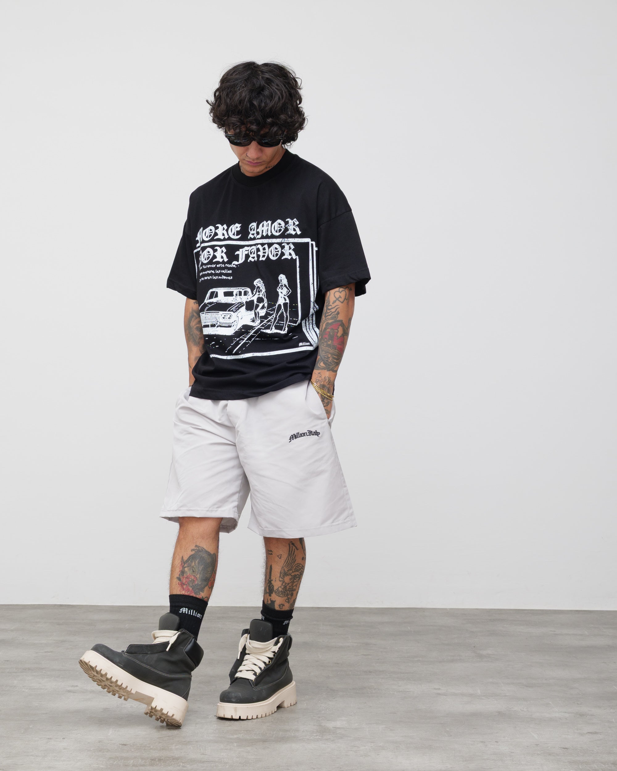 T-Shirt More Amor Nera