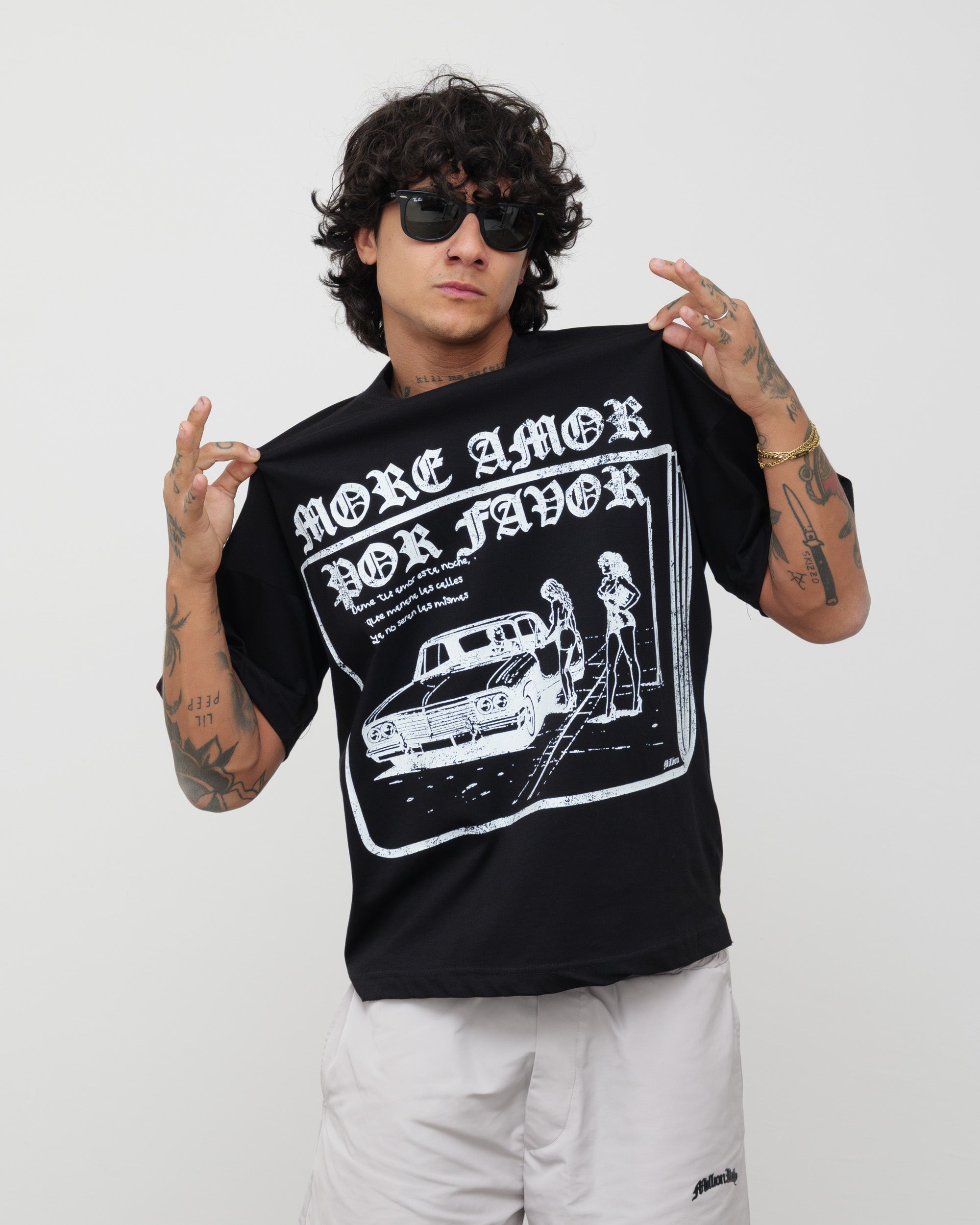 T-Shirt More Amor Nera