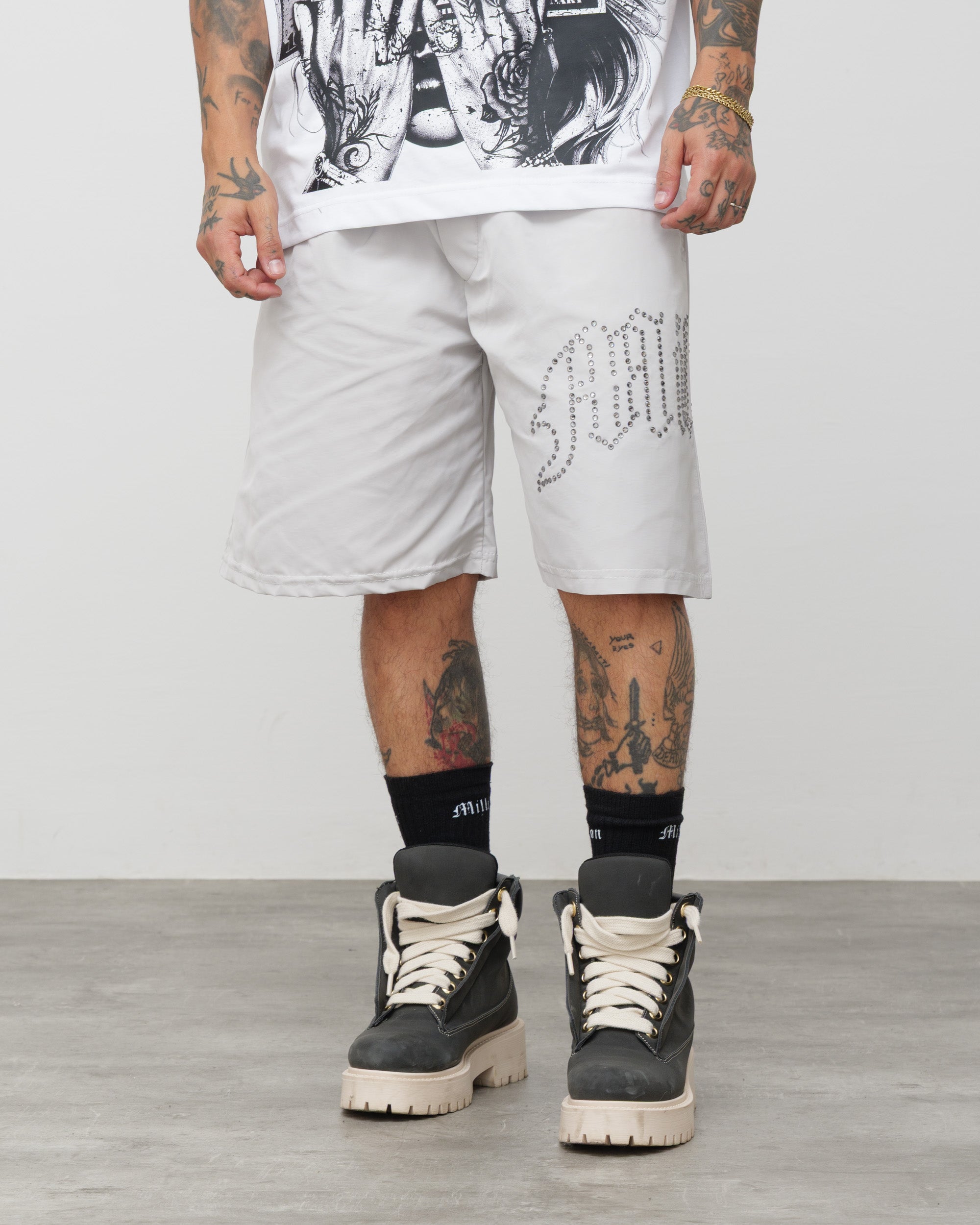 Shorts Tech Inox - Diamond Nero