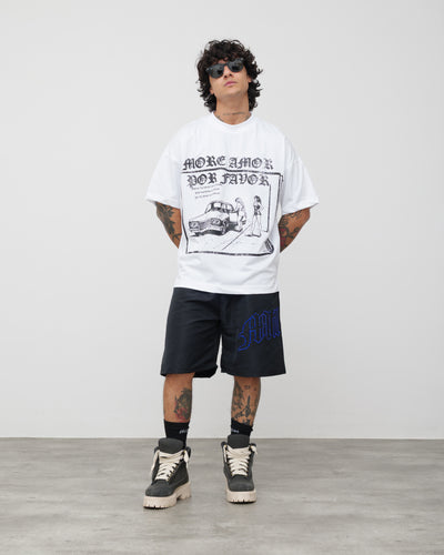 Shorts Tech Nero - Diamond Blu
