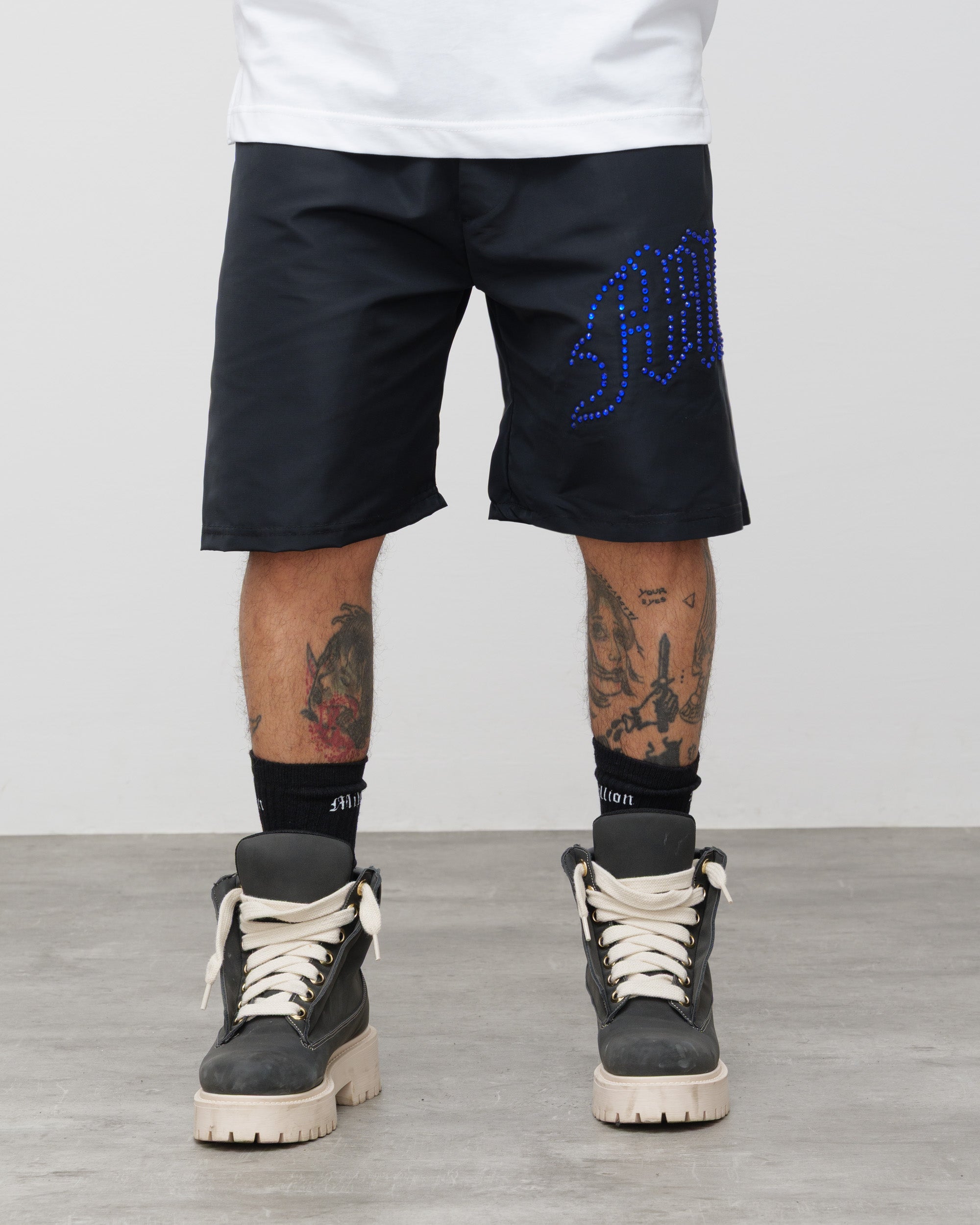 Shorts Tech Nero - Diamond Blu