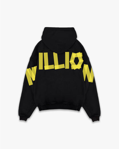 Hoodie Yellow Lonely Nera