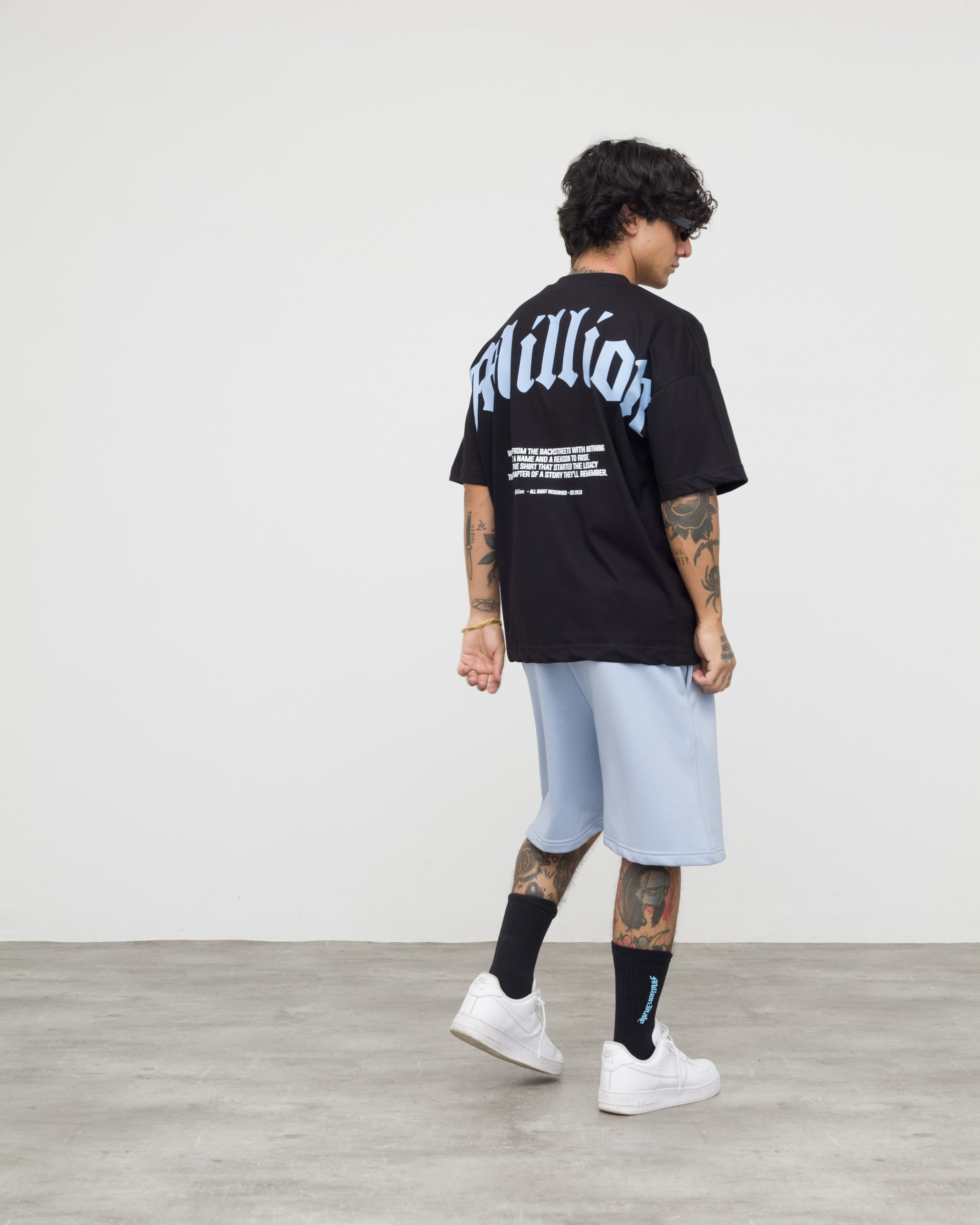 Shorts SIGILLVM Azzurro