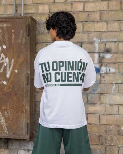 No Cuenta White T-Shirt