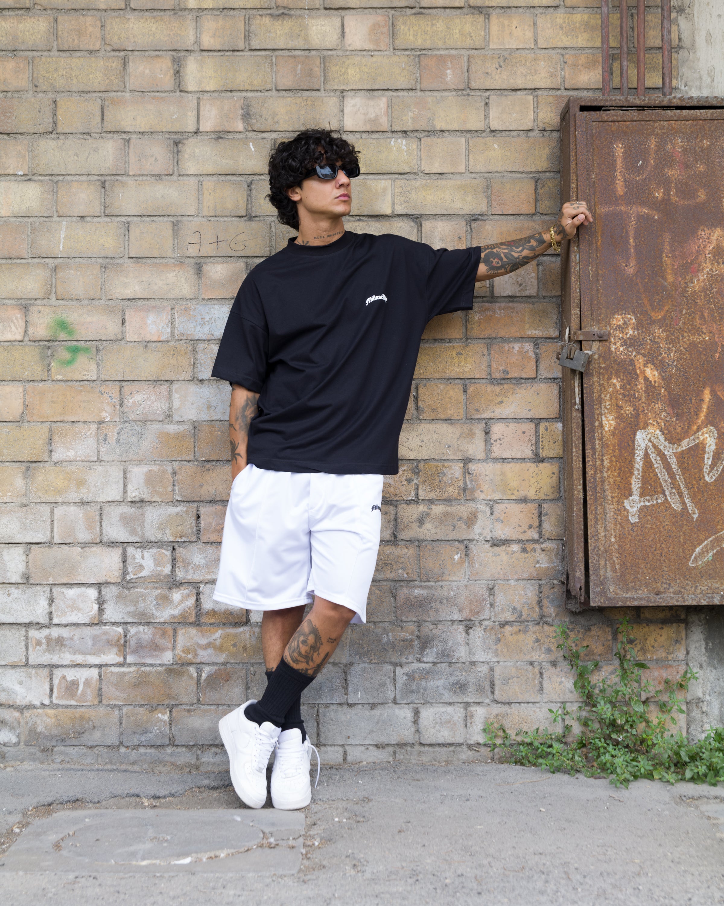 Sin Permiso White Shorts