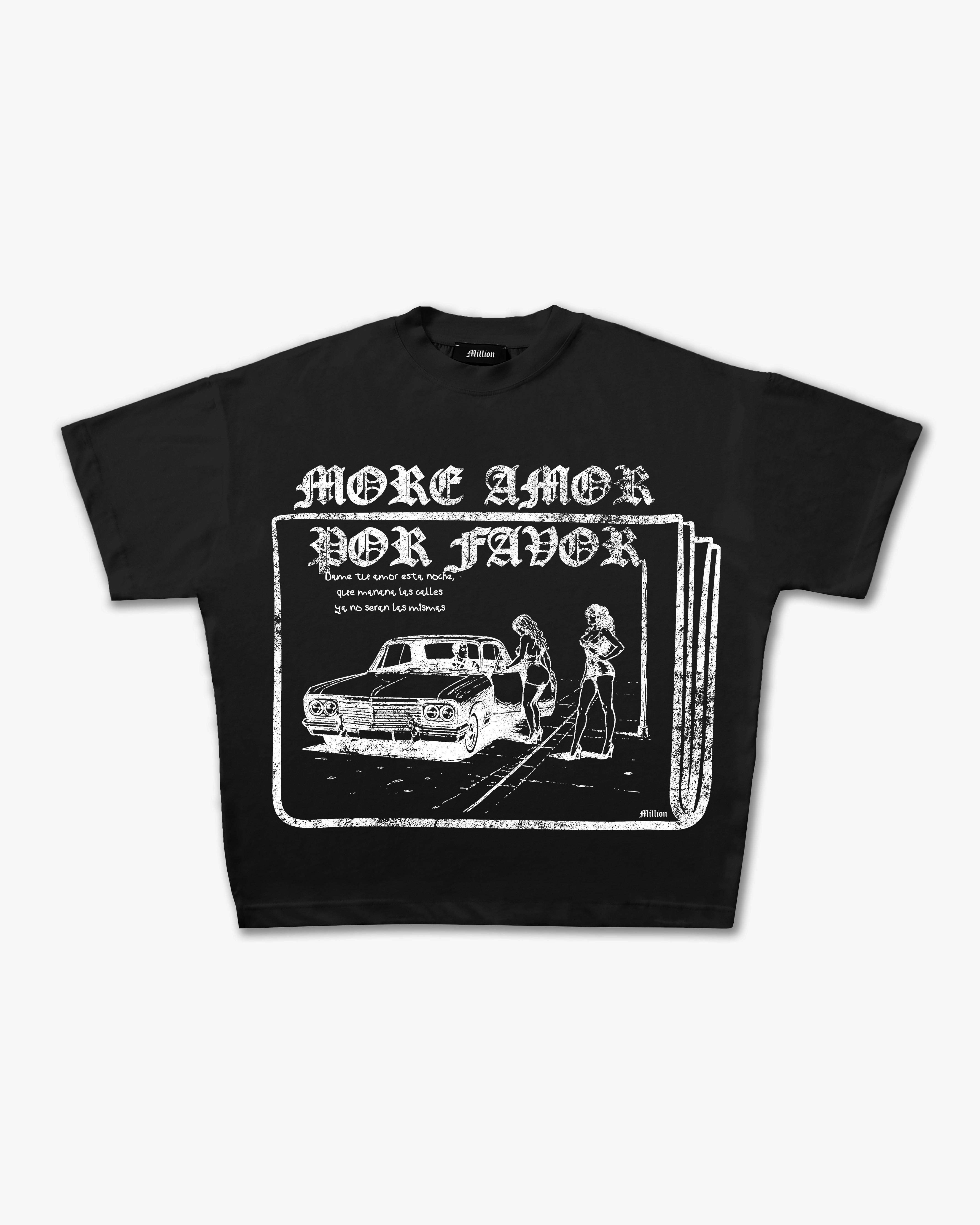 T-Shirt More Amor Nera