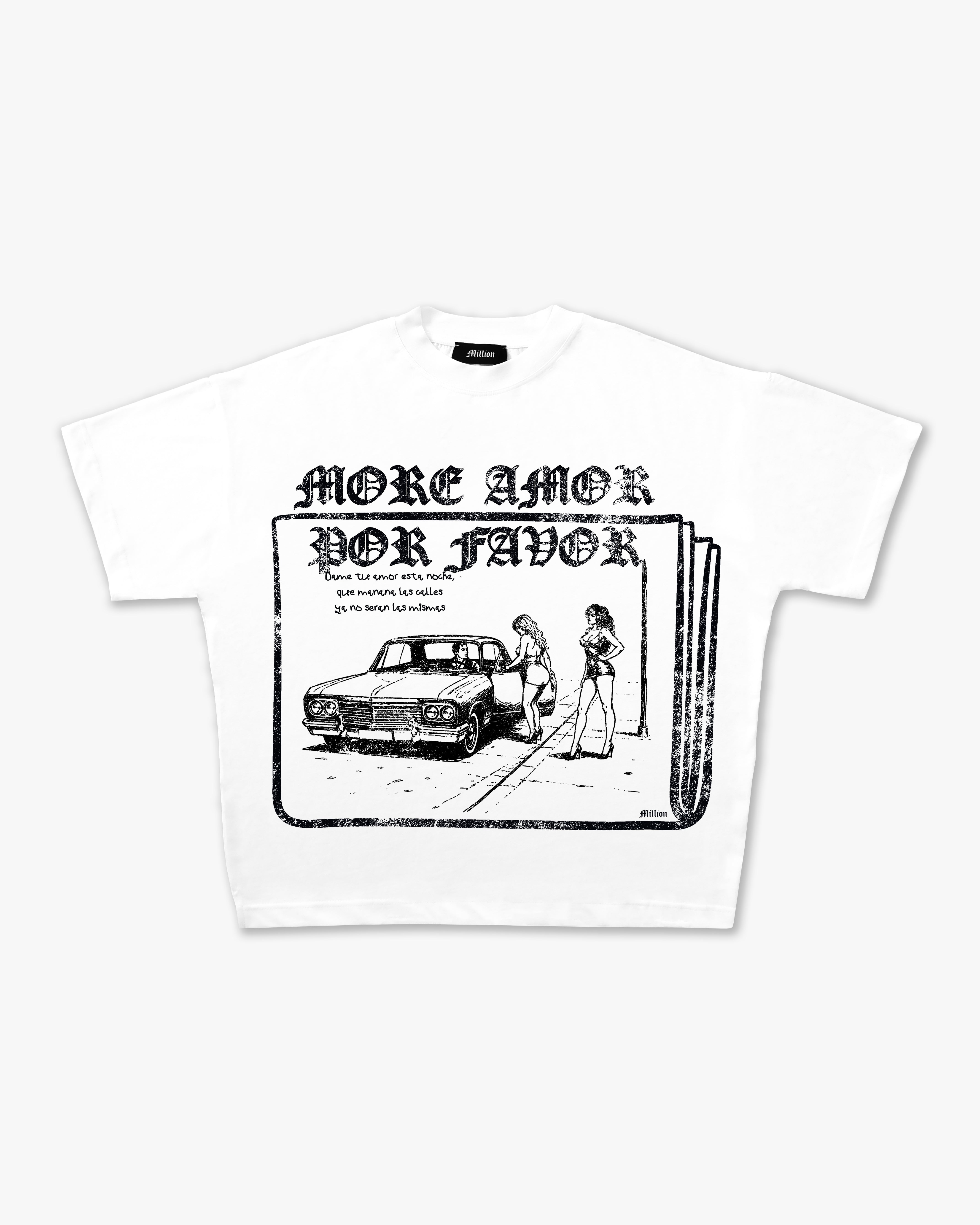 T-Shirt More Amor Bianca