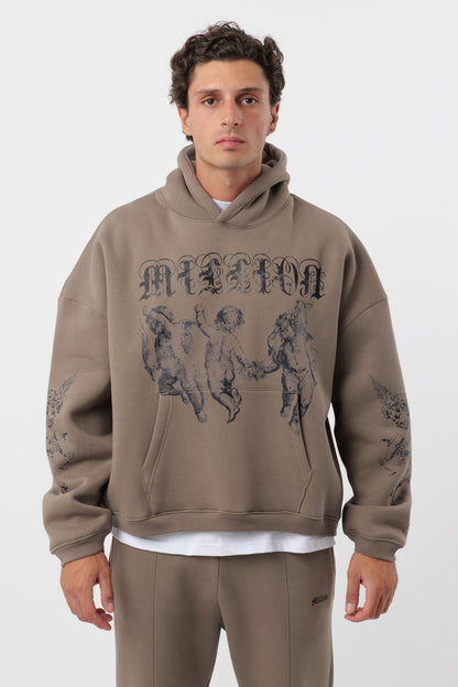 Hoodie Mud Three Cherubs