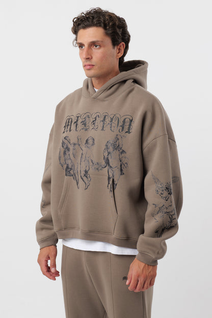 Hoodie Mud Three Cherubs