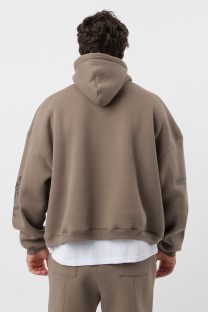 Hoodie Mud Three Cherubs