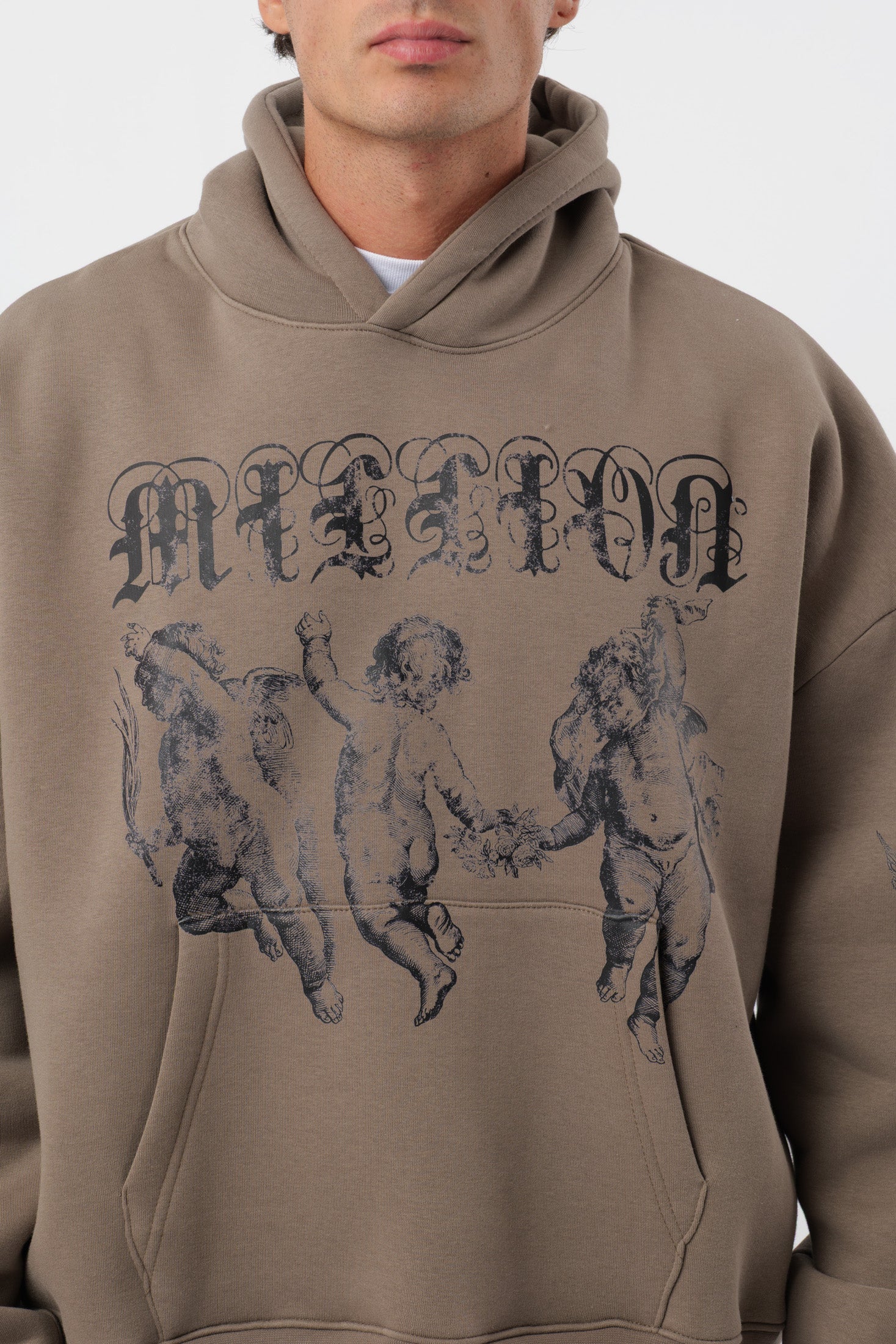 Hoodie Mud Three Cherubs
