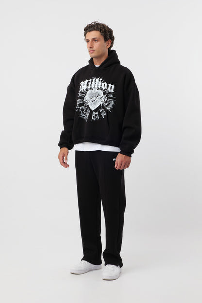 Hoodie Black Heart