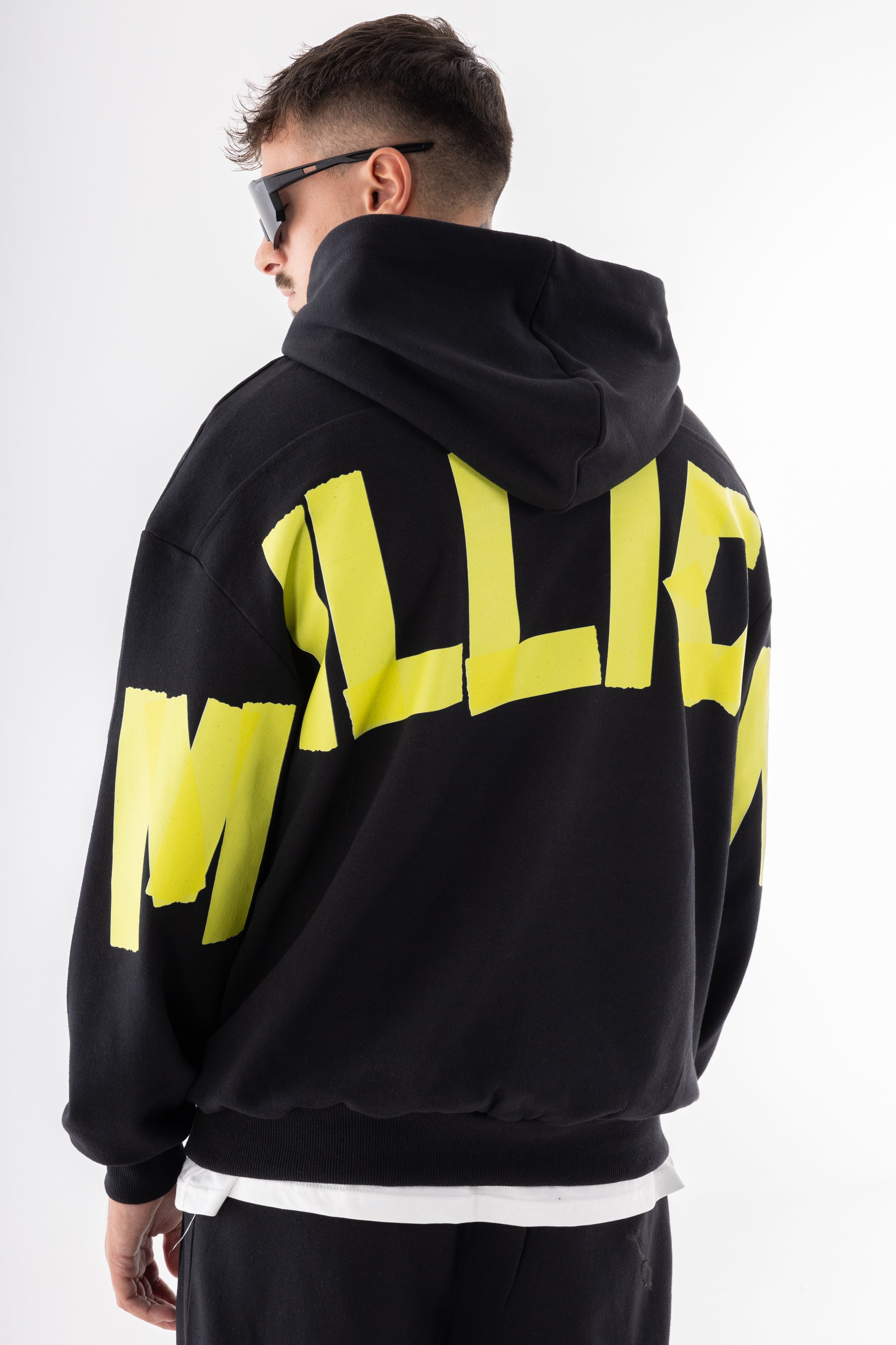 Hoodie Yellow Lonely Nera