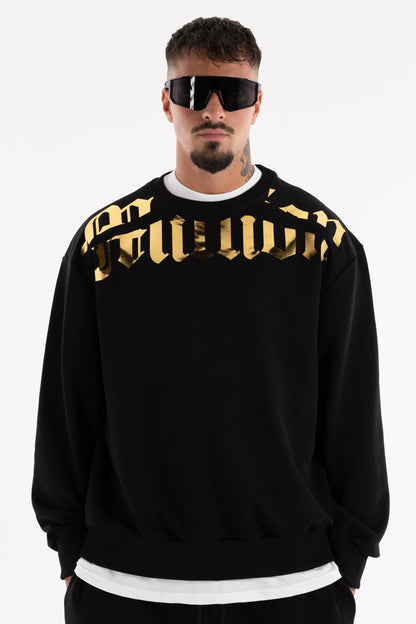 Crewneck Gold Cortar Nera