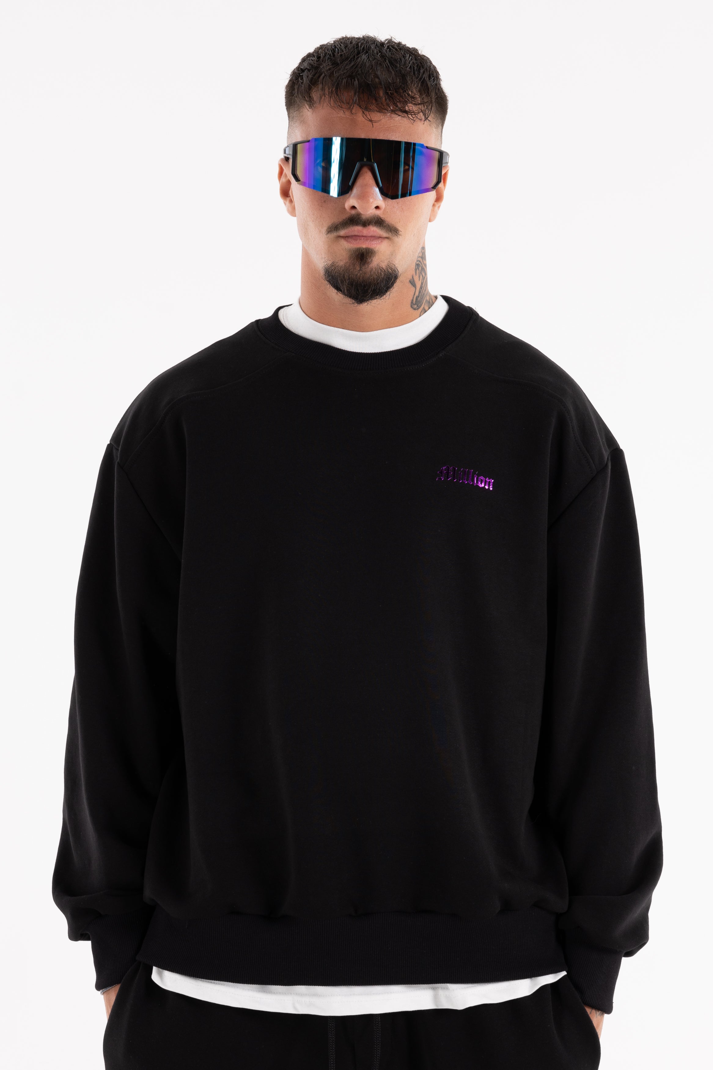 Crewneck Violet President Nera