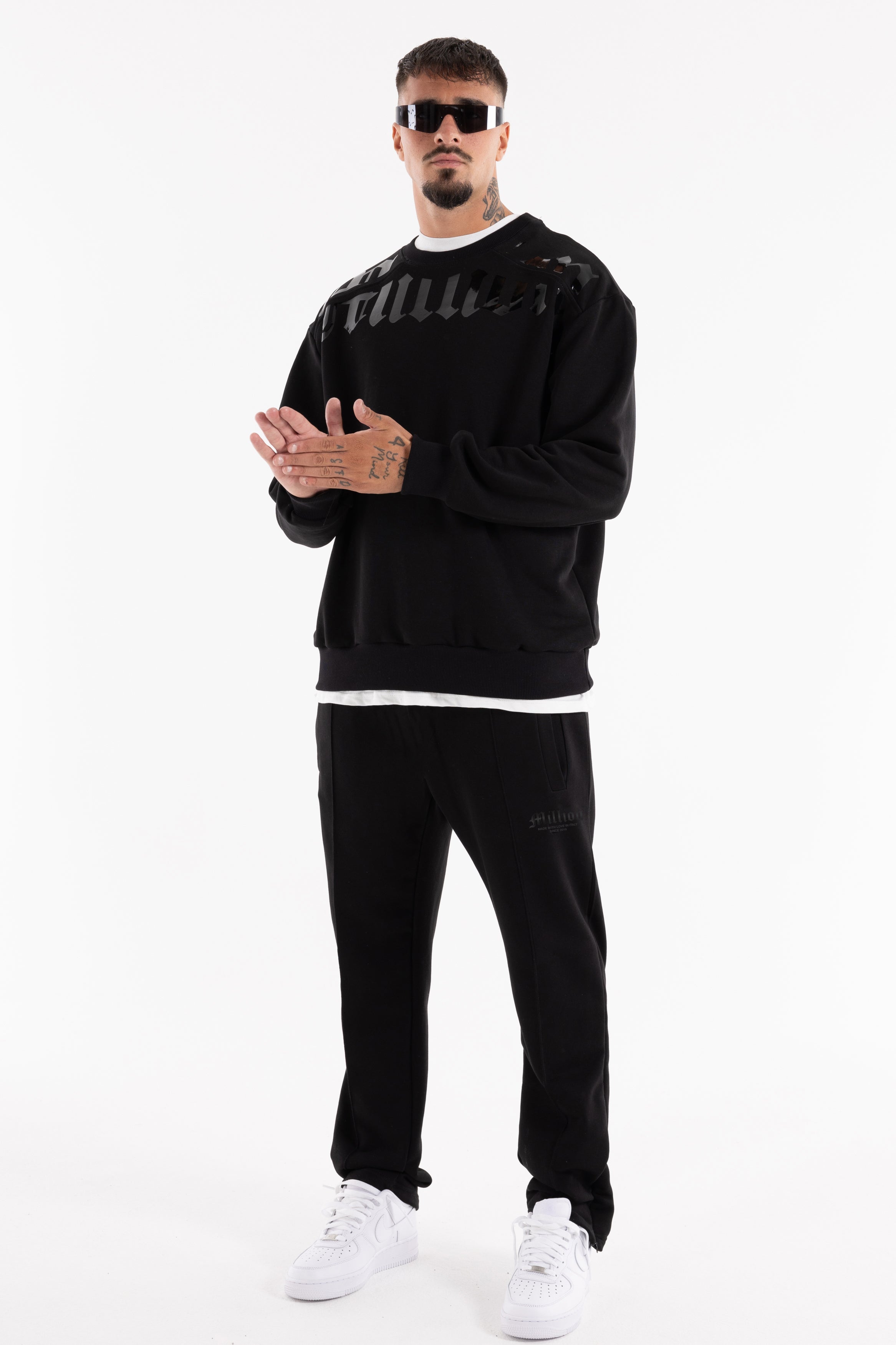 Crewneck Black Cortar Nera