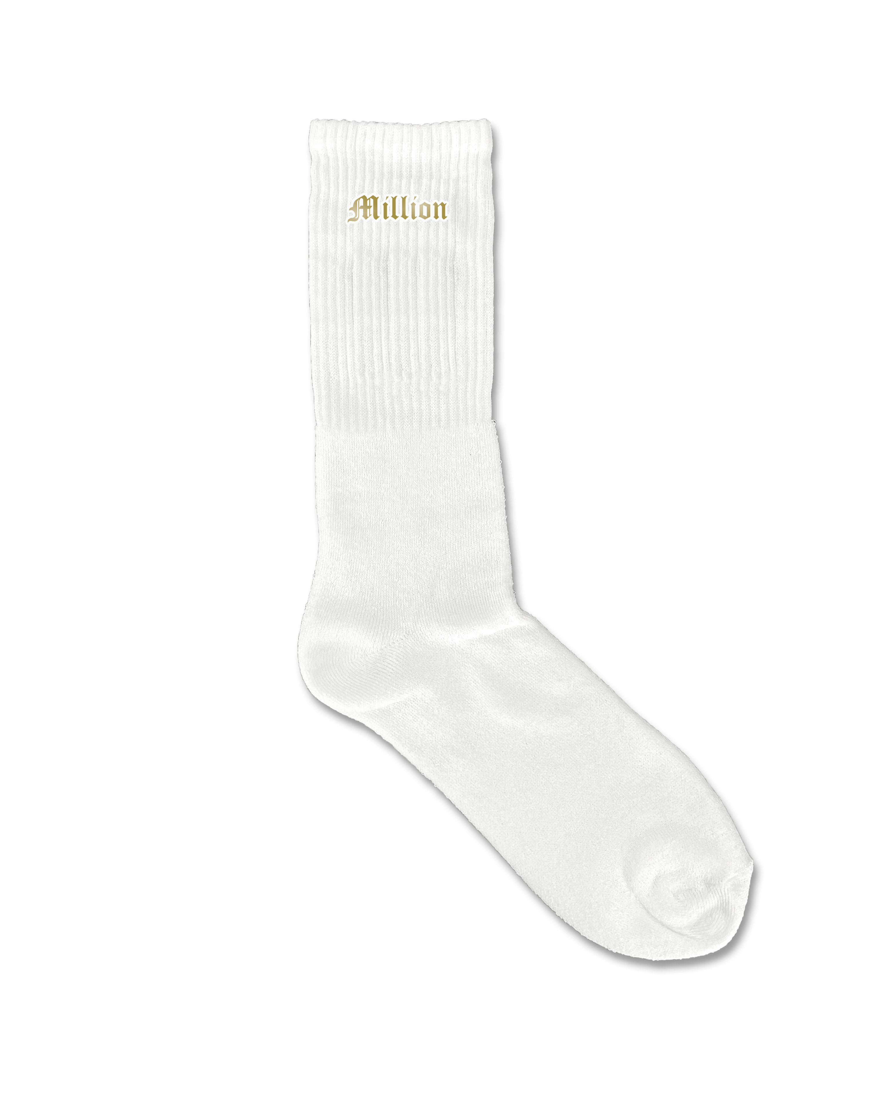Gold Logo Socks