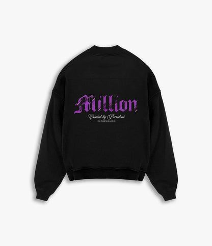 Crewneck Violet President Nera