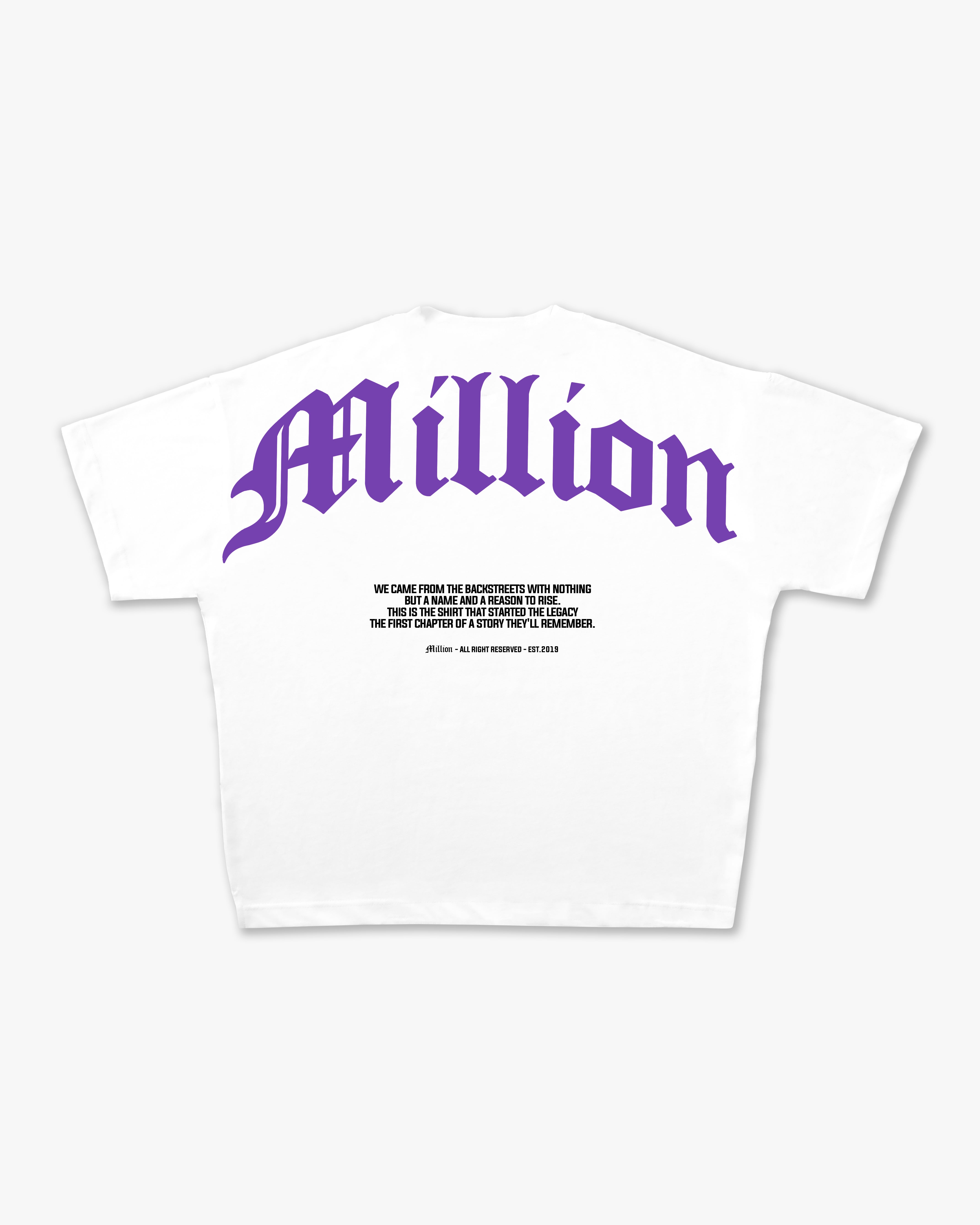 T-Shirt Bianca Origin Viola