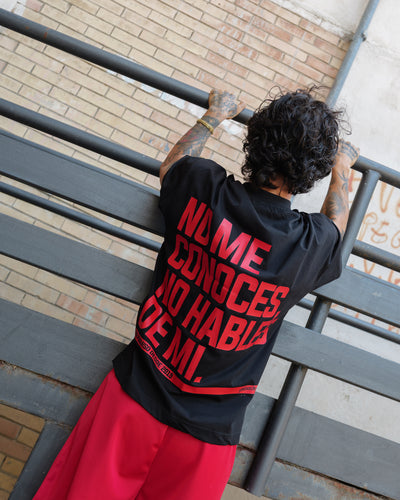 T-Shirt No Hables Nera