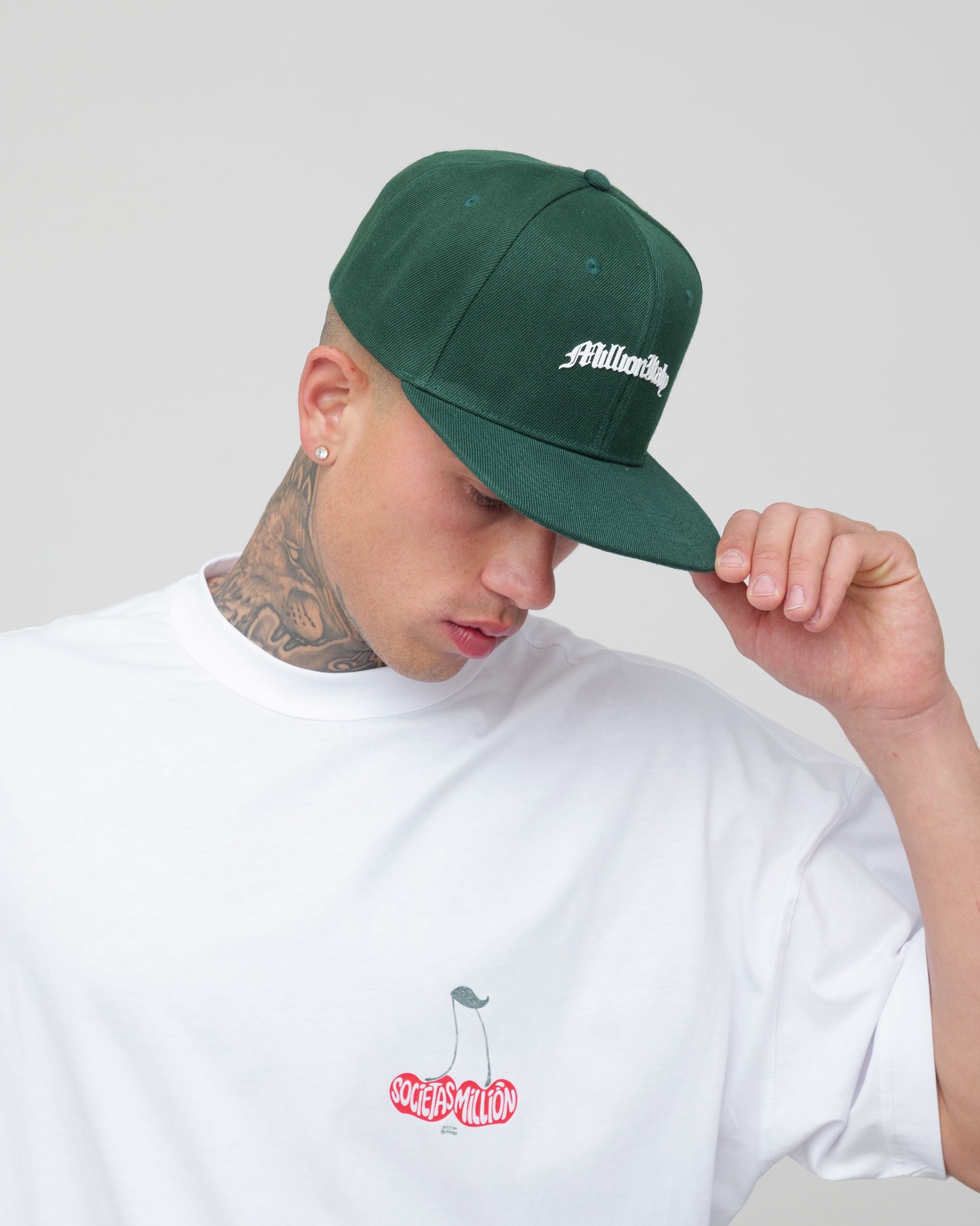 T-Shirt Ciliegie Bianca