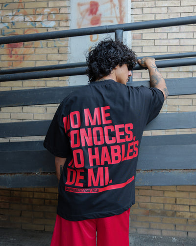 T-Shirt No Hables Nera